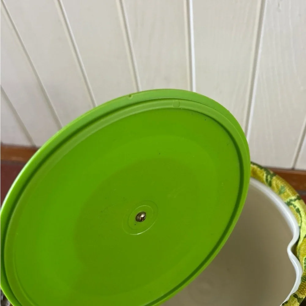 Groovy flower vintage retro container ice bucket - Picture 5 of 6